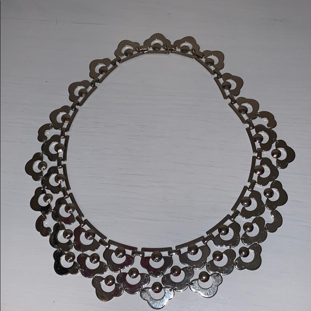 Stella & Dot Silver Necklace